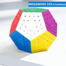 sengso Megaminx 2x2 3x3 4x4 5x5 6x6 Speed Cube, Puzzle Cube Dodecahedron Tanpa Stiker, Teka-Teki Otak Tingkat Kesulitan Tinggi untuk Dewasa & Remaja Pecinta Cube - MultiWarna - View 7