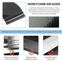 4pcs Invisible Door Sill Protector, Durable Material Resistant To Wear, Protects Car Door Frame, Minimalist Design - 4PC Transparent Anti-scratch Film - View 8