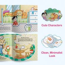 English Kids Books, Educational Puzzle Picture Book Series Set, Children's Spatial Awareness Learning Books, Preschool Early Learning Activity Books, Shapes Position Direction Visual Perception, Brain Training, Gift For Boys Girls Ages 3-6 - Puzzle Space Cognitive Picture Book - View 7