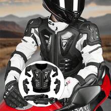 1 Pc Motorcycle Armor Outdoor Sports Chest And Back Protection Adult Motorcycle Protective Armor Motorcycle Knee And Elbow Pads Knight Full Body Armor Off-Road Motorcycle Armor Essential For Riding Rider Gift - MC1019 Armor - View 12