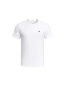 [Bundle] Calvin Klein Men's T-Shirt Black + Printed Essential Men's T-Shirts White - Black+White - View 3