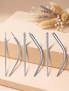 Piercing Tapered Dilator Insertion Tool With Threaded And Non-Threaded Insertion Needles 14G/16G/18G/20G Piercing Needle Auxiliary Tool Dilator Auxiliary Tool - Silver - View 2
