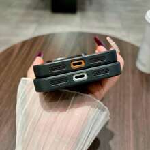 Luxury Vintage Faux Leather Phone Case, Compatible With IPhone 17 16 15 14 13 12 11 Pro Max Plus, Supports Magnetic Wireless Charging, 17 Pro Max Phone Case, Soft Edge Deer Head Pattern Shockproof Protective Cover - Blue - View 10
