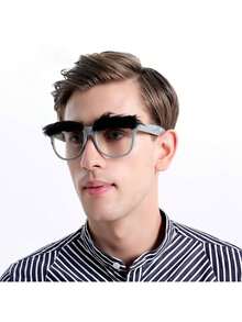 1 buah Kacamata Hidung & Kumis Lucu dengan Berbagai Desain, Cocok untuk Kostum Pesta Halloween / Hari April Mop / Ulang Tahun, Langsung Mencerahkan Suasana - MultiWarna - View 4