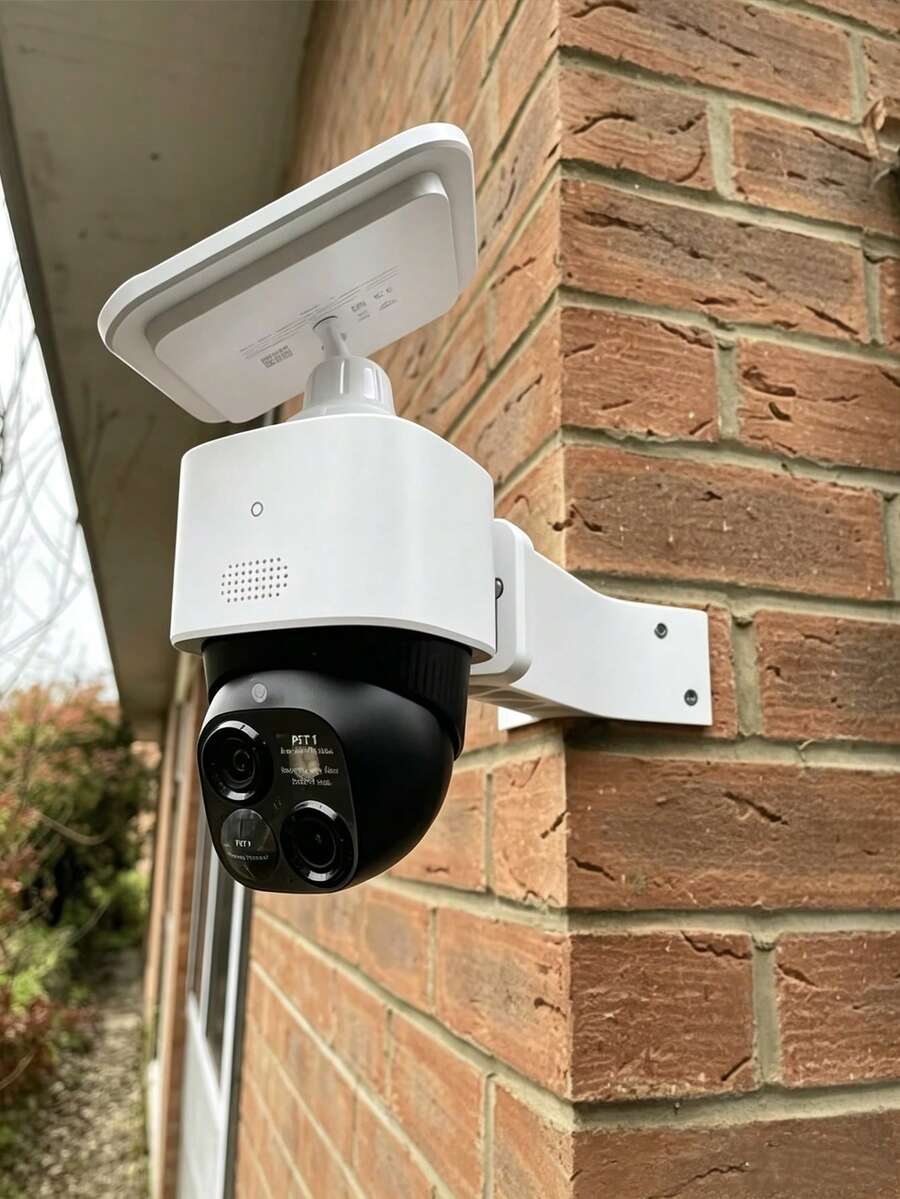 1pc Camera Mounting Bracket, Corner Wall Mount Bracket, Extension Bracket, Stable And Secure, Suitable For Bedroom, Living Room, Outdoor, Balcony, Wedding Season, Graduation Season, Back To School Season Gift, Camera Accessory, Monitoring Bracket, Base - Multicolor - View 1