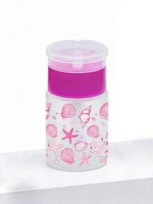 Botella de removedor de esmalte de uñas con patrón de lazo, adecuada para removedor de esmalte de uñas - Botella de embalaje de viaje rellenable, adecuada para uso en el hogar, salón y viajes. Removedor de maquillaje de labios y ojos, reutilizable, botella de removedor de maquillaje, esencial de viaje - Multicolor - Ver 12