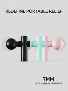 AXH Máy mát xa mini cầm tay, thiết bị thư giãn cơ bắp, que mát xa rung, dụng cụ mát xa di động để thư giãn cơ bắp, mát xa cổ và toàn thân. - Nhiều màu - Xem 16