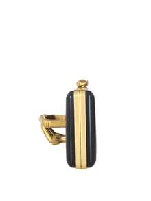 RCRK New Finger-Interlock Design Women's Clutch Bag, Suitable For City Daily, Party, Vacation, Gilded Heavy Craftsmanship, Light Luxury - Black - View 5