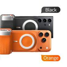 1 Set 60-LED Ring Light/Selfie Light, 3 Lighting Modes, Adjustable Brightness, Portable Mini Clip-On Ring Light, Type-C 5V Charging, Orange/Black, Suitable For Makeup, Live Streaming And Zoom Meetings - one-size - View 6
