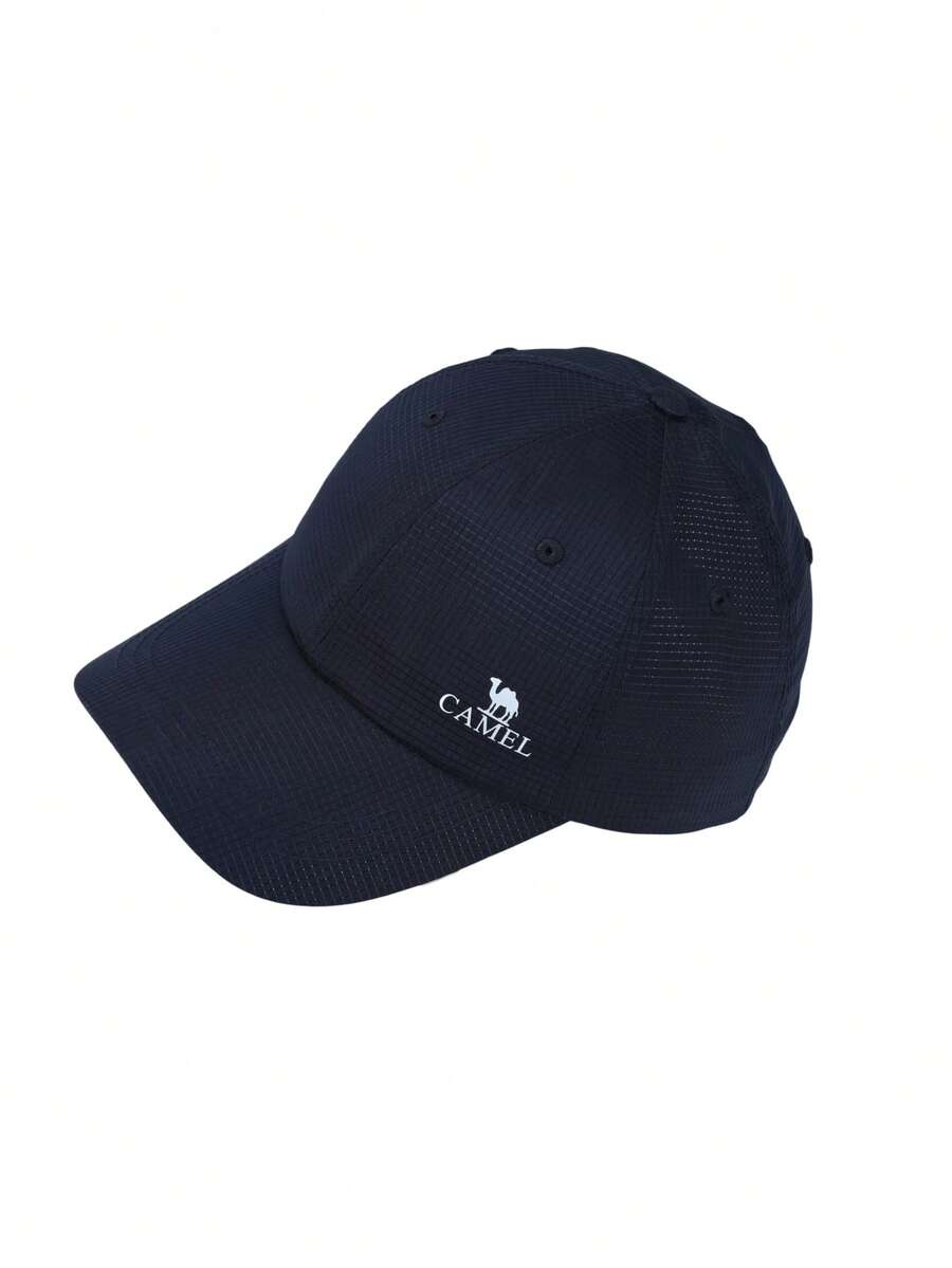 CAMEL CROWN 戶外休閒棒球帽 夏季防曬寬帽沿帽 戶外防曬帽 - 藏青色 - 查看 1