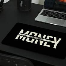 Minimalistisches Buchstabenmuster Extra langes Gaming Mauspad & Schreibtischunterlage Set, rutschfeste langanhaltend Gummibasis, glatte empfindliche Oberfläche, geeignet für PC Laptop Büro Zuhause, abstrakte Kunst Schreibtischdekoration, Schulanfangszubehör - A - Übersicht 5