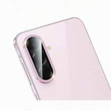 Camera Lens Protector For Samsung A56/A26/A36/S26 Ultra/S25/S23/A35/A55, Diamond Inlaid Lens Film, Shiny Lens Decoration, 3D Coverage Effective Scratch Resistance, Fashionable Matching - Diamond - View 2