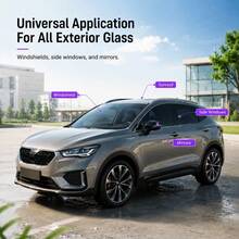 Car Glass Rain Repellent, Rearview Mirror Rain Repellent, Glass Defogger, Windshield Water Repellent, Anti-Rain, Car Rain & Fog Remover, Rearview Mirror & Windshield Rain Repellent, Long-Lasting Water Repellent, Car Window Coating Agent - Multiple Styles - View 7