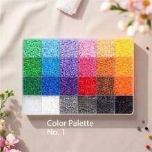 2.6mm Fuse Bead Creative Handmade Craft Kit Box, Perler Bead Puzzle Keychain DIY Pendant Making Materials, Suitable For Hobbyists, Can Create Various Patterns, Applicable For Birthday, Graduation, Valentine's Day, Party Gifts And Handmade Gifts For Family, Friends, Classmates - Multicolor - View 14