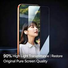 3pcs 2026 Newest Black Edge Tempered Glass Screen Protector For Moto Phone, Electroplated Smooth Gaming Anti-Fingerprint Full Coverage No Obscuration No White Edge Explosion-Proof Scratch-Resistant Drop-Proof Shatter-Proof - Clear - View 8