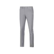 Men's Solid Color Dress Pants, Suitable For Commuting, Casual Business Travel - Light Grey - View 5
