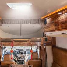 12V LED RV Ceiling Lamp - Interior Lighting For RVs - Suitable For Trailers, Camper , And Boat-Based RVs - 2pcs Double Dome Light - View 4