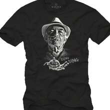 Summer Outfit For Men, Men's  T-Shirt Black - 黑色 - 查看 1