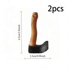 Funny Knife-Shaped Fridge Magnet, 3D Interesting Axe Fridge Magnet, Flying Knife Decor, Unique Gift For Home, Office, Fridge, Locks, Cabinet Metal Surfaces - Multicolor - View 19