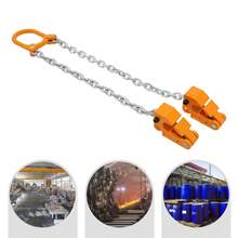 Yellow, Robust, Multifunctional Barrel Lifter-Pliers With Lifting Ring, For Warehouse Lifting And Transport - 黃色 - 查看 6