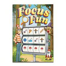 Find The Differences - Brain Training Visual Discrimination Puzzle Book, Discover Unique Images Among Similar Ones, Develop Concentration, Observation, Logical Thinking And Pattern Recognition Skills - Whole Brain Development - View 11