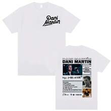 Dani  Ptos Anos Graphic T-Shirts For Men And Women, Fashionable Classic  T-Shirt, High-Quality Oversize T-Shirts Made Of 100% Cotton - White - View 2