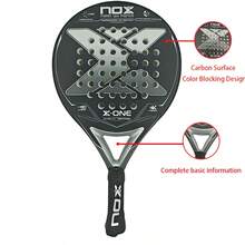 NOX Padel Racket, 3K Carbon Fiber, EVA Foam, Professional High-End Model, Ideal Choice For Sports Enthusiasts, Holiday Gift - Multicolor - View 7