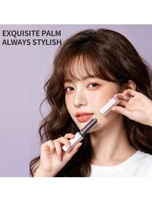 Mini Hair Straightener For Bangs, Mini Cordless Straightener USB Type-C Rechargeable, Portable Pocket Hair For Travel, Compact Heat Comb For On The Go Touch Ups Battery Capacity 800mAh - Multicolor - View 7