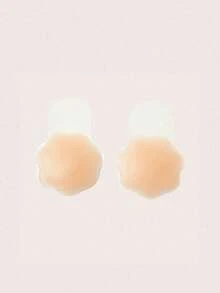隱形矽膠乳貼－可重複使用胸部花瓣貼，具提拉與遮瑕效果，無縫對比減弱矽膠乳貼 - 彩色 - 查看 10