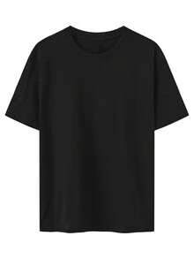 Men's Short-Sleeve T-Shirt, Mojito Rum Dice Print, American Retro Style, Casual, Breathable, Versatile, Summer Essential, Camiseta Hombre - Black - View 2