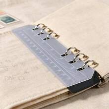 6pcs A4 A5 A6 A7 B5 Transparent Frosted Loose Leaf Binder Backing, Seal Book Cover, Sticker Backing, Sticker Album, Culture Stamp Page, Stamp Album Refill Page, 3D Sticker Book Board, Sticker Book, Used For Sticker Book Making, Book Cover, Office Stationery Supplies - 6pcs - View 7