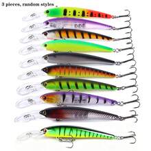 HENGJIA Deep Diving Minnow Lure 12.5cm 11g Slow Sinking Hard Bait Long Distance Casting Fishing Lure Set Suitable For Trout, Pike, Sea Bass Freshwater And Saltwater - Multicolor - View 12