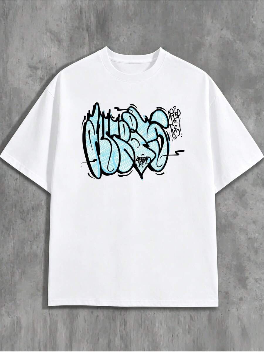 Einfaches "Stay Royal And Classic" bedrucktes Unterlayer-T-Shirt für Teenager-Jungen. Vielseitiges Rundhals-Oberteil für Schultage und Freizeitaktivitäten nach der Schule. Party-Oberteil - Weiss - Übersicht 1
