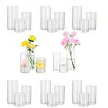 Candle Holders, Glass Vases, Transparent Hydroponic Glassware, Wedding Decorations - RMC0614-a - View 10