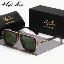 HyJex Unisex Quiet Luxury Full Frame Fashion Glasses Exceptional Quality Rectangular Frame Fashion Glasses - Multicolor - View 10