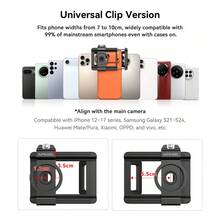 APEXEL 50mm 人像鏡頭適用於 iPhone 與智慧型手機 | 4K HD 望遠相機鏡頭，適用於手機攝影 | 通用夾式套件，適用於所有手機 [不含濾鏡] - A - 查看 5