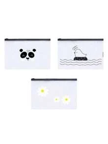 Airplane Theme Document Organizer/Passport Holder, Airplane Route, Travel Elements English Letter Print, Zipper Pouch, Cash Envelope, Passport Organizer, Transparent Bank Deposit Bag, Smooth Zipper Lightweight Portable. Travel, Vacation Boarding Document Storage, Daily Receipt And Stationery Organization, Suitable For Men And Women Travelers, Back To School Season, Travel Season Gift Choice, Practical Small Gift For Loved Ones And Friends - Multicolor - View 10