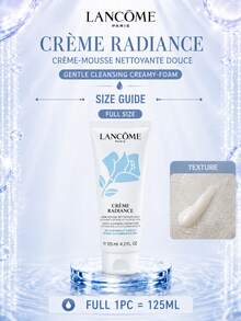 Lancôme 蘭蔻 Clarifying 柔和潔顏乳，125ml 正裝，50ml 試用裝，豐富泡沫，保濕不緊繃，溫和配方，適合中性至混合性肌膚 - 蘭蔻清瑩柔膚潔面乳(藍色) - 查看 12