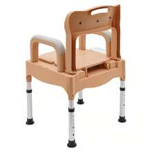 kangten Bedside Commode Toilet, Portable Toilet Chair, Adult Potty Chair For Bathroom - Khaki - View 7