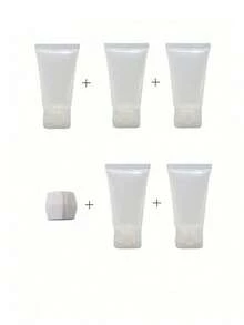 Plastic Toothpaste Tube And Face Wash Adapter With Refill Bottles, Convenient Toothpaste And Face Wash Refill, Cosmetic Tube Bottles, Face Wash Gel Tubes, Toothpaste Dispenser Tool Set, Home Supplies, Travel Kit - Multicolor - View 15