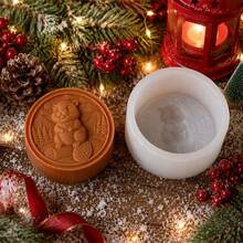 Christmas Squirrel Soap Silicone Mold 3D Cute Animal Embossed Design Handmade Soap Making Mold DIY Home Decor Craft Gift - Squirrel - View 7