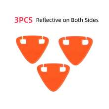 3pcs Bicycle Double-Sided High-Visibility Reflective Accessories, Night Riding Reflective Stickers, Warning Pendant, Emergency Triangle Reflective Decoration, Random Color, Suitable For Mountain Bike And Road Bike Cycling Accessories - A - View 8
