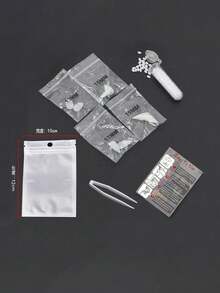 6pcs Set Plus Tools April Fool's Day Funny Vampire Dentures Zombie Teeth Small Tiger Teeth Makeup Props Vampire Braces Used For Role-Playing Send A Fangs Gift Halloween Vampire Dentures Costume Party Trick Props Resin Fangs Scary Scary Trick. - View 6