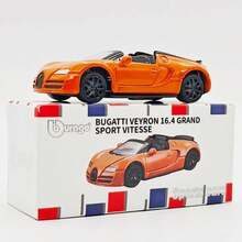 Burago 官方授權正版 1/64 比例合金車模 Mercedes-Benz Ford Cadillac Porsche Chevrolet 仿真壓鑄金屬小車模型 裝飾收藏迷你車模 - 彩色 - 查看 38