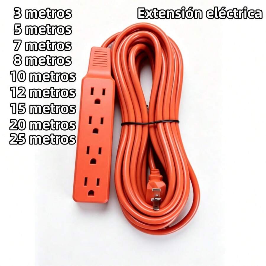 3M/5M/7M/8M/10M/12M/15M/20M/25M Heavy-Duty Extension Cable For Home Use Orange - 查看 1