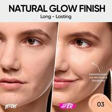 SKINTIFIC 發光氣墊與胜肽唇部精華液套組 2件組 - Serum Spray + 03 PETAL - 查看 3