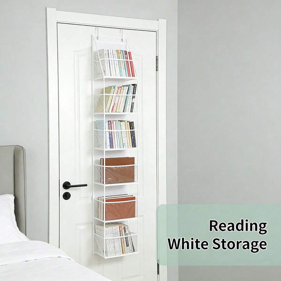 4/6-Grid Foldable Hanging Storage Bag, Can Store Clothes, Snacks, Toys And More. Comes With 2 Hooks, Conveniently Hang On Walls, Cabinets And Doors. This Multi-Functional Wall-Mounted Storage Bag Is A Dorm Essential, Fashionable Room Decor, Perfect For Saving Closet Space