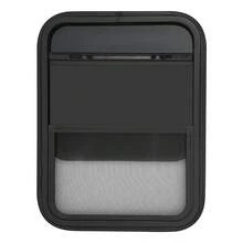 YUNRUX Husbilsfönster, vertikalt skjutbart husbilsfönster, B 450 mm x H 600 mm husbilsfönster - A - Visa 8