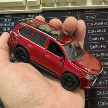 1/36 LX570 Die-Cast Car Model, Alloy Metal Off-Road SUV Toy Car, Opening Doors, Suitable As Collectible Gift For Adult Car Enthusiasts - Multicolor - View 7