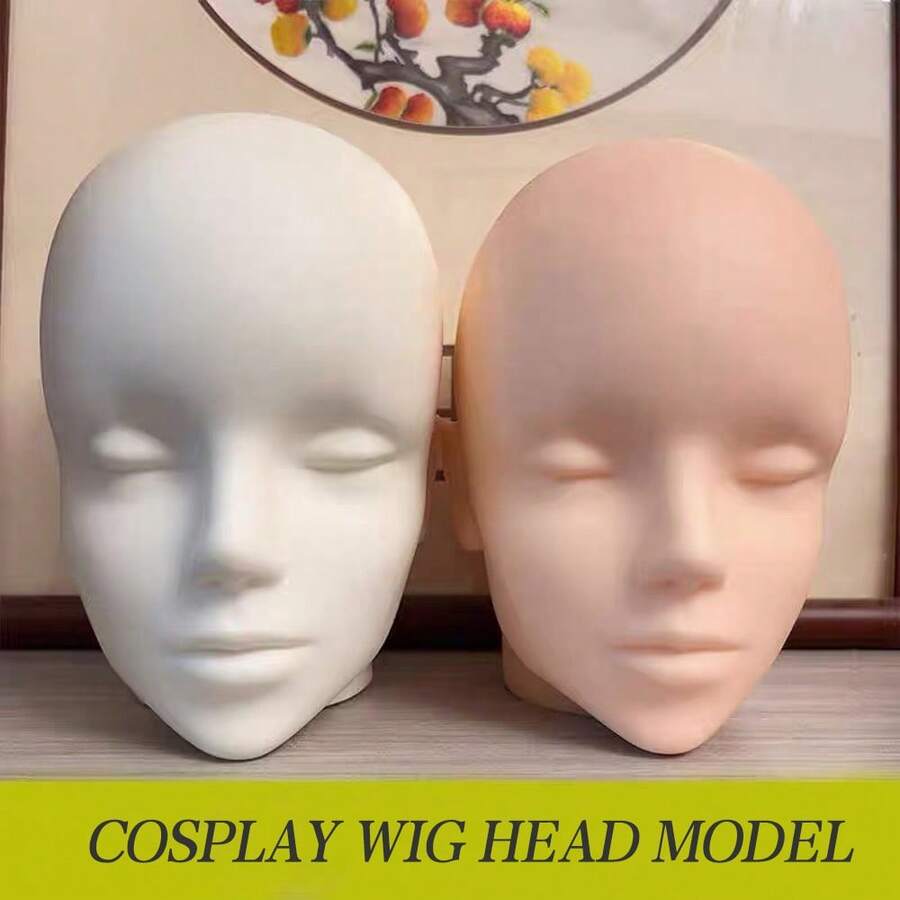Cosplay Wig Mannequin Head Model, Anime Character Styling Tool, Model Head - View 1